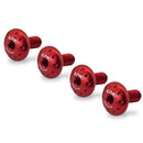 Screws Kit Front Mudguard Red For Ducati 1098 S 2007-2008