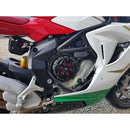 Slipper Clutch Pressure Plate With Bearing Black For MV Agusta SP301