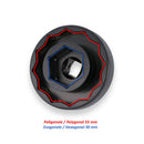 Socket Drive Tool Black For Front And Rear Wheel Nuts Black For Ducati