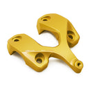 Steering Damper Kit Handlebar Top Clamp Black For Ducati