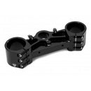 Triple Clamps Bottom Yoke Black For Ducati Hypermotard