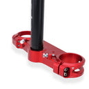 Triple Clamps Steering Head Base Black For Ducati