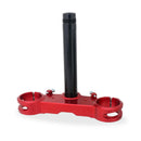 Triple Clamps Steering Head Base Black For Ducati