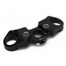 Triple Clamps Top Yoke Black