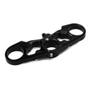 Triple Clamps Top Yoke Black For MV Agusta