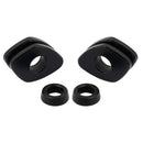 Turn Indicator Mounting Adapters Number Plate Holder Black IDA51