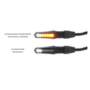 Turn Indicator Task + Front Position Light LED Black