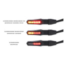 Turn Indicator Task + Rear Position And Stop Light LED Approved Black