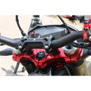 Upper Handlebar Clamp Black For Ducati Hypermotard 698 Mono
