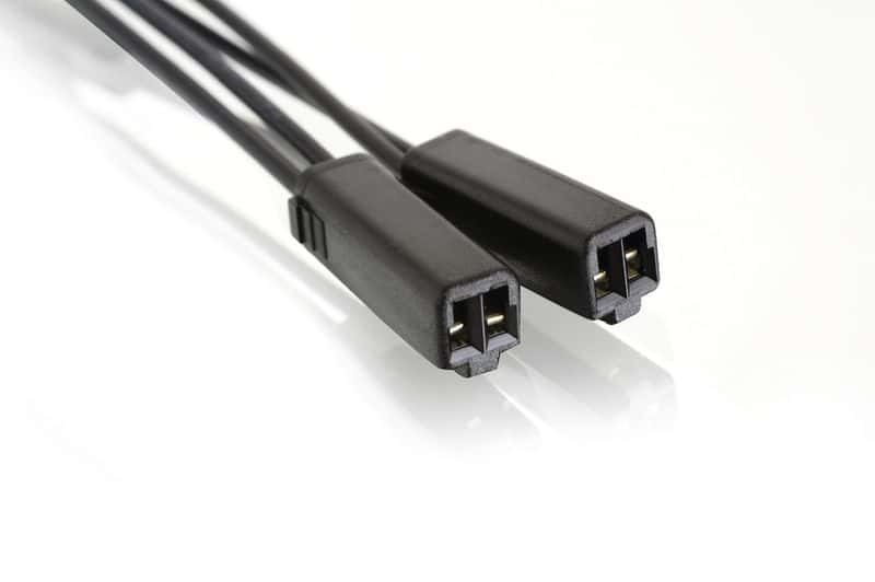 Indicator Connector Leads Black XCB0004N
