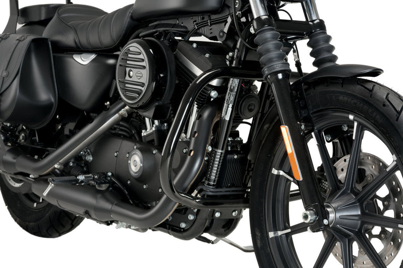 Engine Guards Black For Harley Davidson Sportster 1200 Custom XL1200C 2004-2020