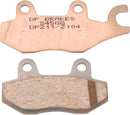 Standard DP Sintered Brake Pads For Aprilia RX 125 ABS 2018-2024 - 77 MM