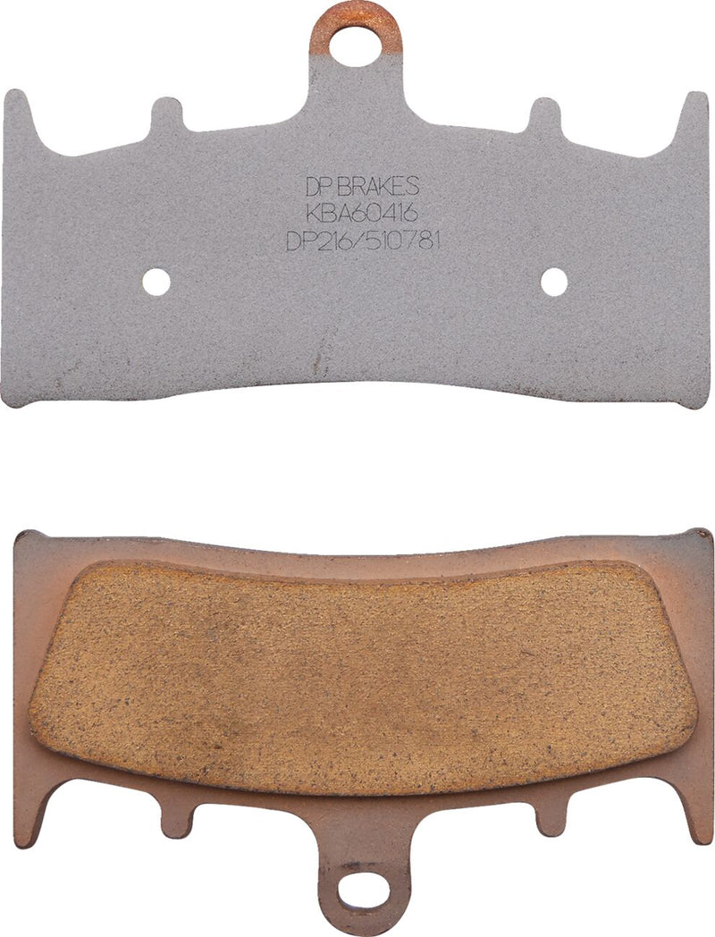 Standard DP Sintered Brake Pads For Kawasaki VN 1500 2002-2003 - 89.7 MM