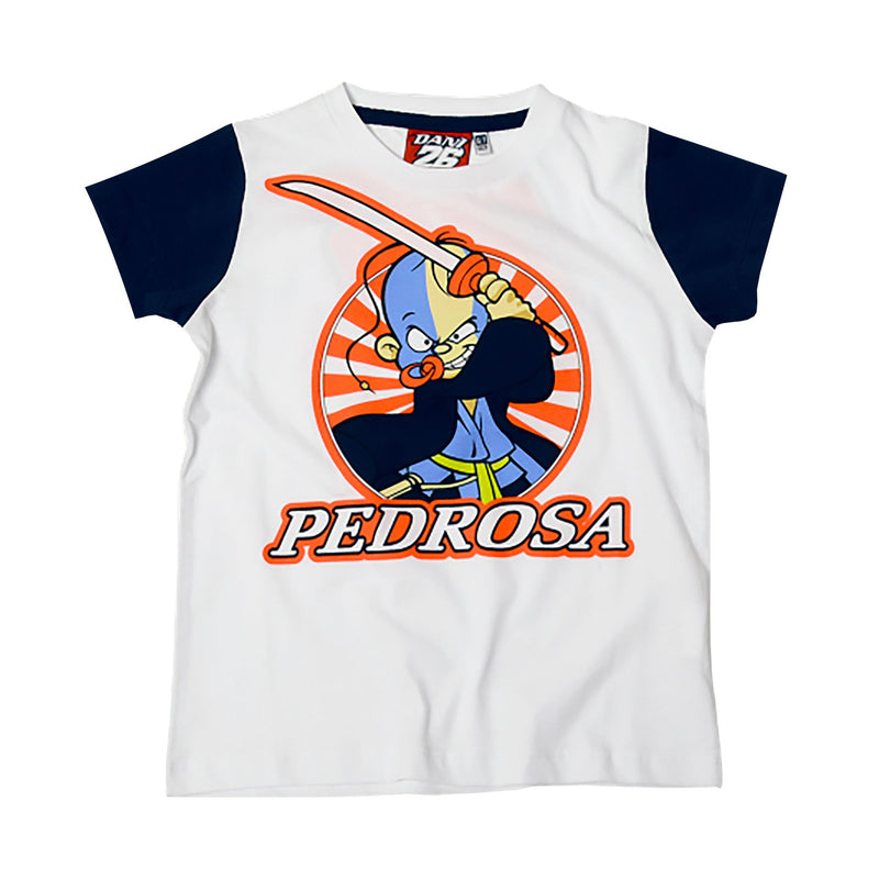 Bi Kids T-Shirt Pedrosa 26 White