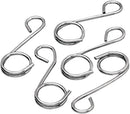 Wire Fuel Line Guides Silver