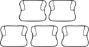 Replacement Rocker Box Cover Gaskets For Harley Davidson XL 1200 C 1996-2003