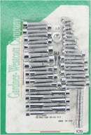 Side Cover Bolt Kit Chrome / Polished / Silver For Harley Davidson FLST 1450 2006 | DS175005