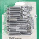 Primary Bolt Kit Chrome For Harley Davidson FLST 1450 2006