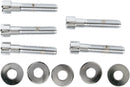 Belt Sprocket Bolt Kit Chrome / Polished / Silver For Harley Davidson FLST 1450 2006