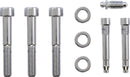 Caliper Mounting Bolt Kit Chrome / Silver For Harley Davidson FLHR 1450 2000-2006 | DS175014