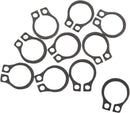Snap Rings Black / Raw For Harley Davidson FLD 1690 ABS 2012-2016