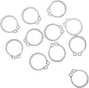 Snap Rings Raw / Silver For Harley Davidson FLH 1340 1982-1984