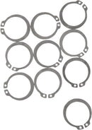 Snap Rings Raw / Silver For Harley Davidson XLH 1000 1980-1985