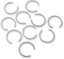 Snap Rings Raw / Silver For Harley Davidson FLHB 1200 1965-1969