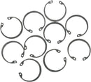 Snap Rings Raw / Silver For Harley Davidson FLHS 1340 1987-1989