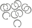 Snap Rings Raw / Silver For Harley Davidson FLD 1690 2012-2013
