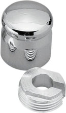 Chrome Billet Choke Cable Knob Cover