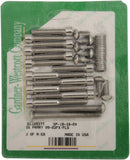 Primary Cover Bolt Kit Natural / Polished / Silver For Harley Davidson FLST 1450 2006