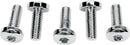 Rotor, Sprocket and Belt Mounting Hardware Kit Chrome / Polished / Silver For Harley Davidson FLD 1690 2012-2013 - 25.4 MM
