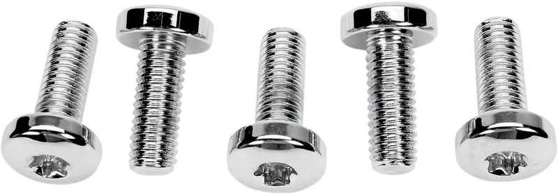 Rotor, Sprocket and Belt Mounting Hardware Kit Chrome / Polished / Silver For Harley Davidson FLD 1690 2012-2013 - 25.4 MM