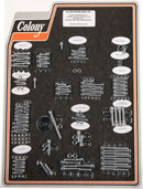 Complete Motor Bolt Kit Chrome / Polished / Silver For Harley Davidson FLHR 1450 1999-2006