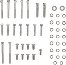 Primary Cover Bolt Kit Chrome / Polished / Silver For Harley Davidson FXD 1450 1999-2005