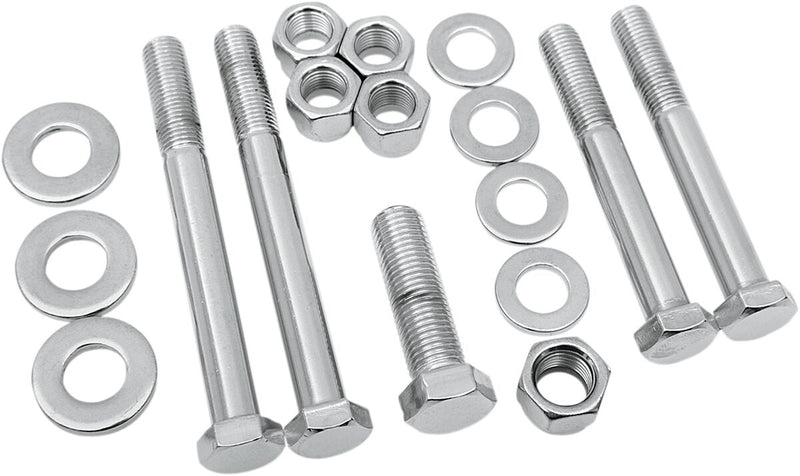 Chrome Stock Hardware Kits Chrome / Silver For Harley Davidson FL 1200 1970-1977
