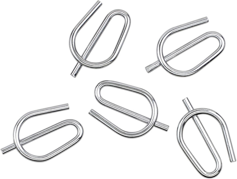 Chrome Rear Axle Nut Spring Clip Chrome / Silver For Harley Davidson FLH 1200 1980