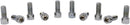 Replacement Fine Thread Socket-Head Bolts Chrome / Polished / Silver | Vendor No MPB226S