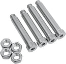 Caliper Mounting Bolt Kit Chrome / Silver For Harley Davidson FX 1200 1978