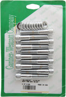 Head Bolt Set Chrome / Silver For Harley Davidson EL 1000 1948-1952 | DS190721