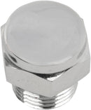 Timing Plugs Chrome / Silver For Harley Davidson FXR2 1340 1999- 5/8 Inch-18