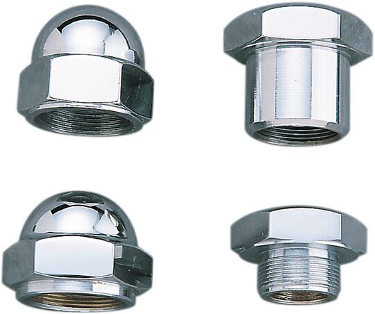 Shouldered Stem Nut Chrome For Harley Davidson EL 1000 1949-1952