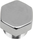 Timing Plugs Chrome / Silver For Harley Davidson FL 1200 1952-1964 - 5/8 Inch-18
