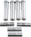 Quick Install Lower Pushrod Tube Kit Chrome For Harley Davidson FLD 1690 2012-2013