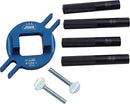 Rod Holder Tool Black / Blue / Silver