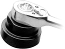 Top Nut Fork Socket Black / Silver - 35 MM