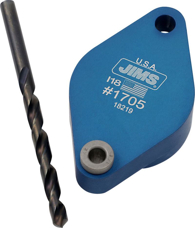 Exhaust Stud Drill Plate Anodized / Blue For Harley Davidson FLD 1690 2012-2013
