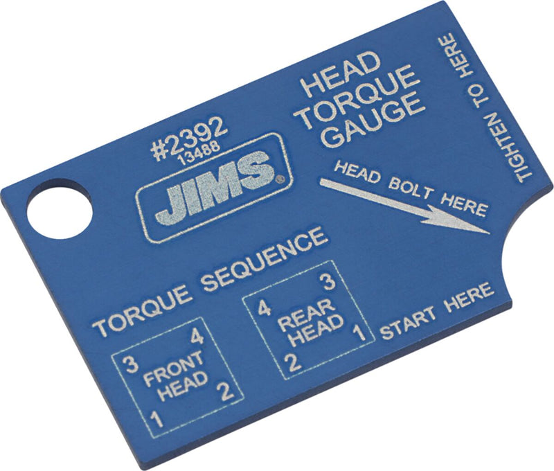 Head Bolt Torque Gauge Blue For Harley Davidson FLD 1690 2012-2013