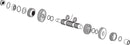 5-Speed Countershaft For Harley Davidson FLHR 1340 1994-1998